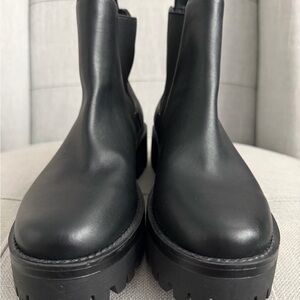 New BP by Nordstrom Black Chelsea Ankle Boots